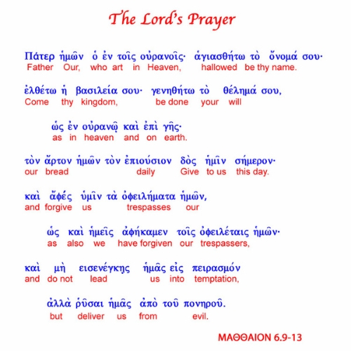 THE LORD'S PRAYER